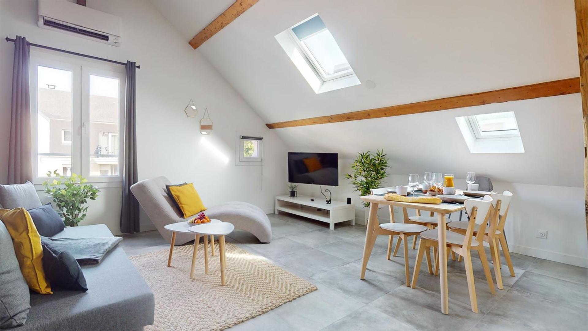Magnifique Appartement- Proche Paris-Climatisation アルジャントゥイユ エクステリア 写真