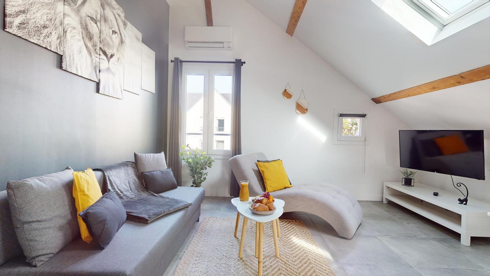 Magnifique Appartement- Proche Paris-Climatisation アルジャントゥイユ エクステリア 写真